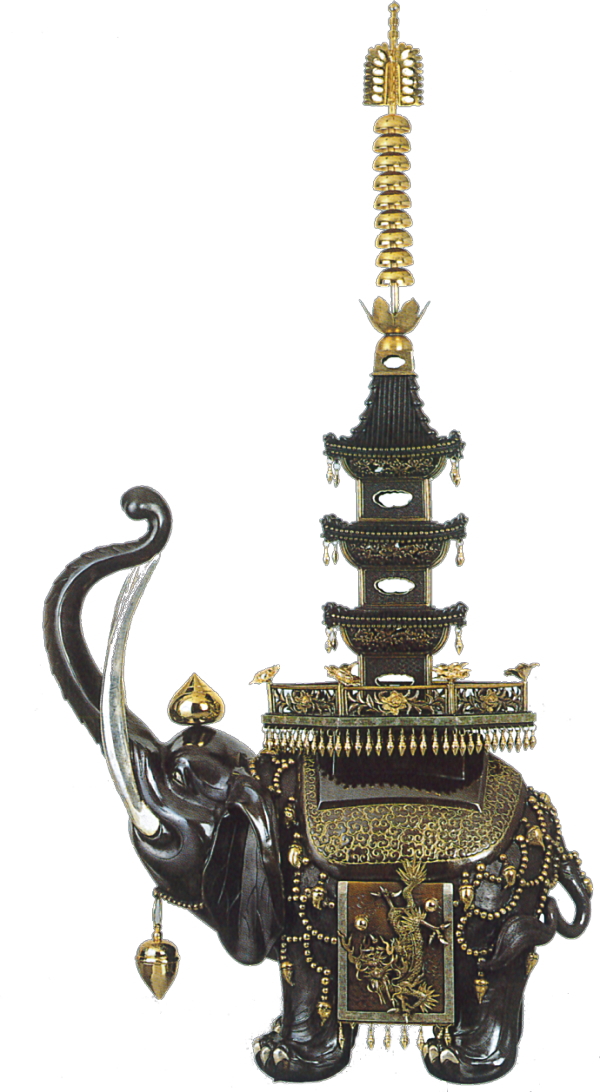 カタログギフトも！ 擬宝珠 4号 神社仏閣の金具 高岡銅器の神仏具