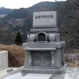 富山の洋風のお墓（呉東）